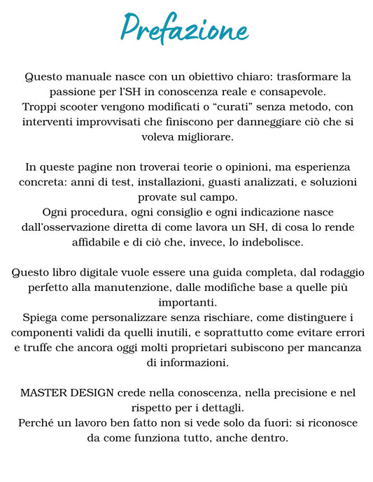 IL MANUALE DELL’ SH PERFETTO