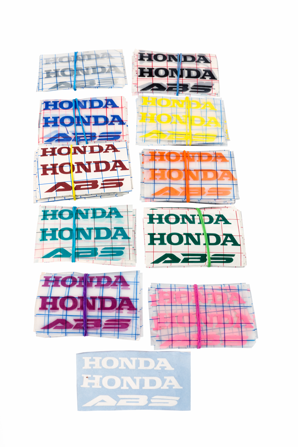 ADESIVI HONDA - ABS 3 ADESIVI