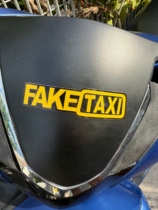 ADESIVO FAKE TAXI